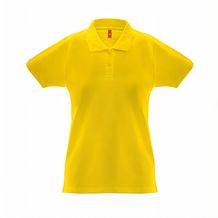 THC MONACO WOMEN. Damen Poloshirt (gelb) (Art.-Nr. CA268197)