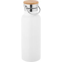 RAGNAR. Trinkflasche aus Edelstahl 570ml (weiß) (Art.-Nr. CA270102)