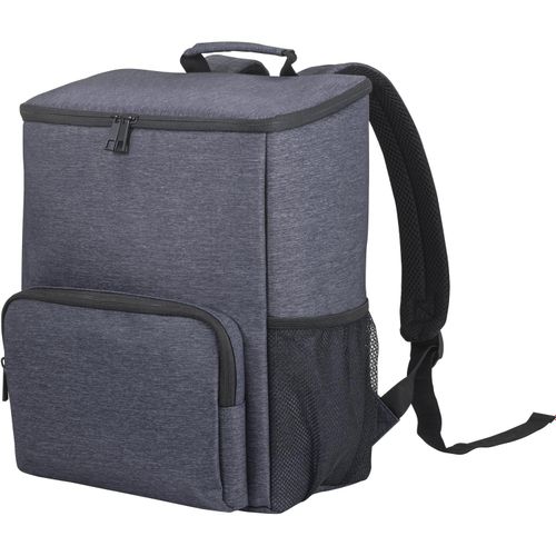 BOSTON COOLER. Isolierter Rucksack aus 2Tone Nylon (Art.-Nr. CA272408) - Kühltaschen-Rucksack aus Nylon 2Ton...