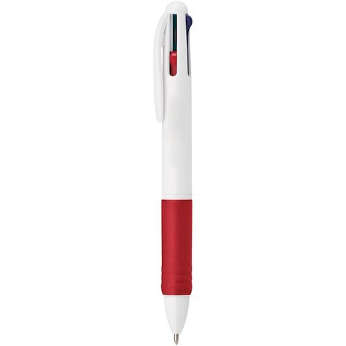 OCTUS. 4 in 1 Kugelschreiber mit 4 Minenfarben (Art.-Nr. CA277870) - Kugelschreiber 4 in 1 mit blau-, rot-,...