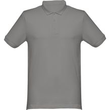 THC MONACO. Herren Poloshirt (Grau) (Art.-Nr. CA282143)