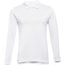 THC BERN WH. Langarm-Poloshirt aus Baumwolle für Herren (weiß) (Art.-Nr. CA284708)