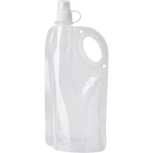 HIKE. Faltbare Flasche aus PET, PA und PE 700 ml (weiß) (Art.-Nr. CA286132)