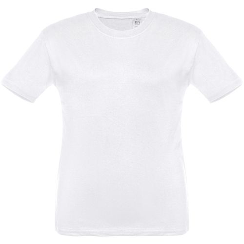 THC QUITO WH. Kinder-T-Shirt aus Baumwolle (unisex) (Art.-Nr. CA287770) - Kinder T-Shirt aus 100% Strickjersey...