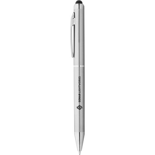 ESLA. Kugelschreiber mit Metallfinish (Art.-Nr. CA289006) - Kugelschreiber aus Kunststoff mit meta...