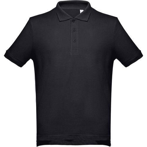 THC ADAM. Kurzarm-Poloshirt aus Baumwolle für Herren (Art.-Nr. CA290983) - Herren Poloshirt aus Piqu&eacute, Stoff...