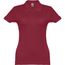 THC EVE. Damen Poloshirt (burgunder) (Art.-Nr. CA292362)
