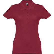 THC EVE. Damen Poloshirt (burgunder) (Art.-Nr. CA292362)