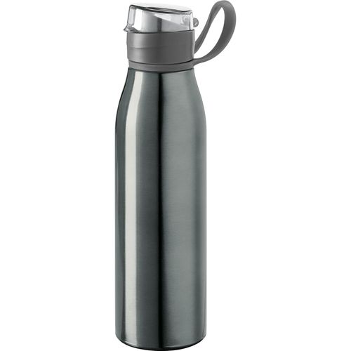 KORVER. Sportflasche aus Aluminium 650 mL (Art.-Nr. CA301686) - Trinkflasche aus Aluminium (650 mL)....
