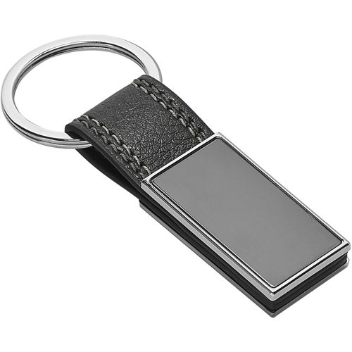 BALE. Schlüsselanhänger aus PU und Metall (Art.-Nr. CA301986) - Schlüsselanhänger aus PU und Metal...