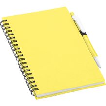 ROTHFUSS. Notizblock B6 und linierten Seiten (gelb) (Art.-Nr. CA305269)