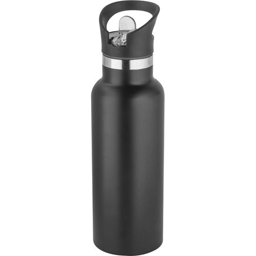 NORTON. Edelstahlflasche mit PP-Verschluss 570 ml (Art.-Nr. CA308017) - Flasche aus Edelstahl (570 mL), vakuumis...