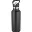 NORTON. Edelstahlflasche mit PP-Verschluss 570 ml (Schwarz) (Art.-Nr. CA308017)