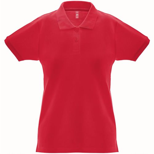 THC MONACO WOMEN. Damen Poloshirt (Art.-Nr. CA309495) - Damen Poloshirt aus Piqué Stoff 100...