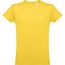 THC LUANDA. Herren-T-Shirt aus Baumwolle im Schlauchformat (gelb) (Art.-Nr. CA311436)