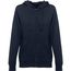 THC AMSTERDAM WOMEN. Sweatshirt für Frauen aus Baumwolle und Polyester (dunkelblau) (Art.-Nr. CA318775)