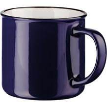 VERNON. Tasse aus Keramik 360 mL (dunkelblau) (Art.-Nr. CA322022)