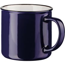 VERNON. Tasse aus Keramik 340 mL (dunkelblau) (Art.-Nr. CA322022)