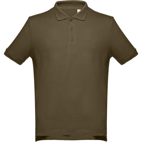 THC ADAM. Kurzarm-Poloshirt aus Baumwolle für Herren (Art.-Nr. CA328268) - Herren Poloshirt aus Piqué Stoff 100...