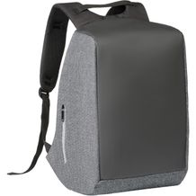 AVEIRO. Laptop-Rucksack 15'6" mit Anti-Diebstahl-System (Grau) (Art.-Nr. CA329747)