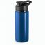 SHAWN. Sportflasche aus 90% recyceltem aluminium (dunkelblau) (Art.-Nr. CA336119)