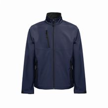 THC EANES. Softshell-Jacke (Unisex) aus Polyester und Elastan (dunkelblau) (Art.-Nr. CA338062)