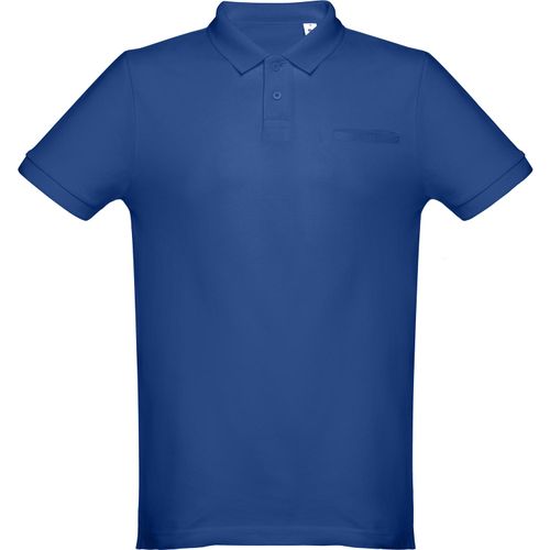 THC DHAKA. Herren Poloshirt (Art.-Nr. CA339104) - Herren Poloshirt aus Piqué Stoff 100...