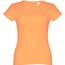 THC SOFIA. Tailliertes Damen-T-Shirt (Korallenorange) (Art.-Nr. CA341073)