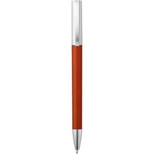ELBE. Kugelschreiber mit Clip aus Metall (DUNKELORANGE) (Art.-Nr. CA342341)