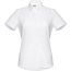 THC LONDON WOMEN WH. Kurzärmeliges Oxford-Hemd für Damen. Weiße Farbe (weiß) (Art.-Nr. CA343568)