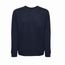 THC COLOMBO. Sweatshirt (unisex) aus italienischem Frottee ohne Knopfleiste (dunkelblau) (Art.-Nr. CA344769)