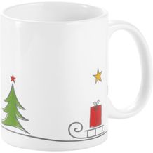 ANCELLE. Weihnachtliche Tasse (gemischt) (Art.-Nr. CA350834)