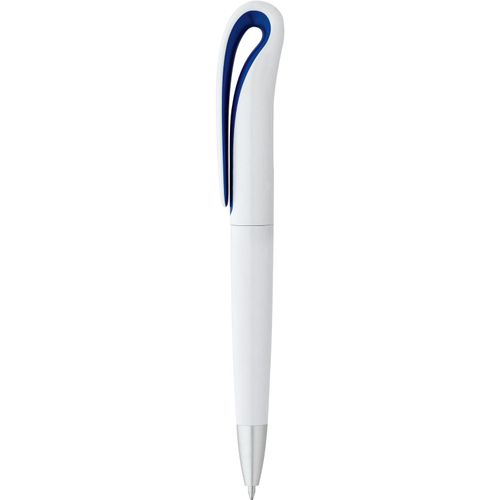 TOUCAN. Kugelschreiber mit Drehmechanik und Clip (Art.-Nr. CA358091) - Kugelschreiber mit blauschreibender...