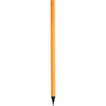 LUCIAN. Fluoreszierender Bleistift aus Holz (orange) (Art.-Nr. CA360251)