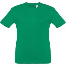 THC QUITO. Unisex Kinder T-shirt (grün) (Art.-Nr. CA366486)