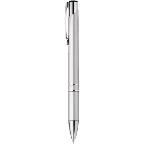 BETA PLASTIC. Kugelschreiber mit Clip aus Metall (Art.-Nr. CA366625) - Kugelschreiber mit Metallclip. Erhältli...
