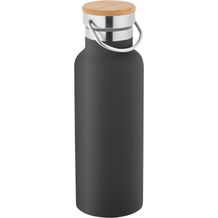RAGNAR. Trinkflasche aus Edelstahl 570ml (Schwarz) (Art.-Nr. CA367792)