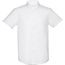 THC LONDON WH. Kurzärmeliges Herren-Oxford-Hemd. Weiße Farbe (weiß) (Art.-Nr. CA369571)
