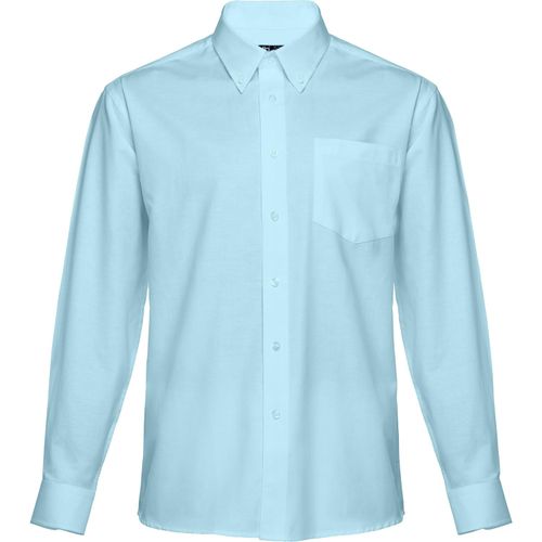 THC TOKYO. Oxford-Hemd mit langen Ärmeln für Männer (Art.-Nr. CA370829) - Herren langarm Oxford Hemd aus 70%...