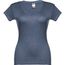 THC ATHENS WOMEN. Damen T-shirt (blau melliert) (Art.-Nr. CA370900)