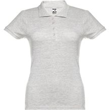 THC EVE. Damen Poloshirt (Weiss melliert) (Art.-Nr. CA371221)