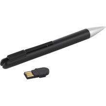 SAVERY. Kugelschreiber aus ABS mit 4 GB UDP-Speicher (Schwarz) (Art.-Nr. CA371722)