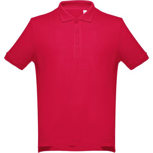 THC ADAM. Kurzarm-Poloshirt aus Baumwolle für Herren (Art.-Nr. CA373429) - Herren Poloshirt aus Piqu&eacute, Stoff...