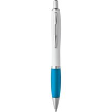 MOVE. Kugelschreiber mit Clip aus Metall (hellblau) (Art.-Nr. CA373627)