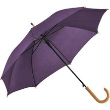 PATTI. Regenschirm aus 190T-Polyester mit automatischer Öffnung (Violett) (Art.-Nr. CA374158)