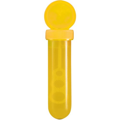 BUBBLY. Seifenblasen aus PP (Art.-Nr. CA376933) - Seifenblasen-Behälter aus PP mit Flüss...