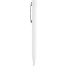 WASS. Aluminium-Kugelschreiber mit Drehmechanik (weiß) (Art.-Nr. CA380817)