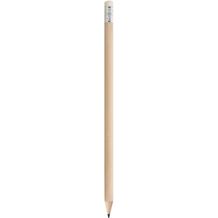 CORNWELL. Bleistift mit Radiergummi und Härtegrad HB (Naturhell) (Art.-Nr. CA387302)
