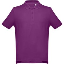 THC ADAM 3XL. Herren Poloshirt (Violett) (Art.-Nr. CA388624)