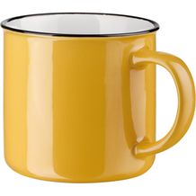 VERNON. Tasse aus Keramik 340 mL (gelb) (Art.-Nr. CA396082)